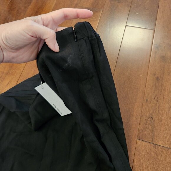 Reformation women's black skirt in size 6 - Picture 7 of 11